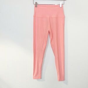 Beyond yoga super soft light pinky peach high rise leggings